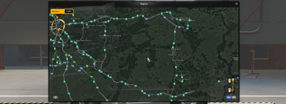 Map Of Russia Rusmap V5 0 Ets 1 41 Ets 2 Mods Ets2 Map Euro Truck Simulator 2 Mods Download