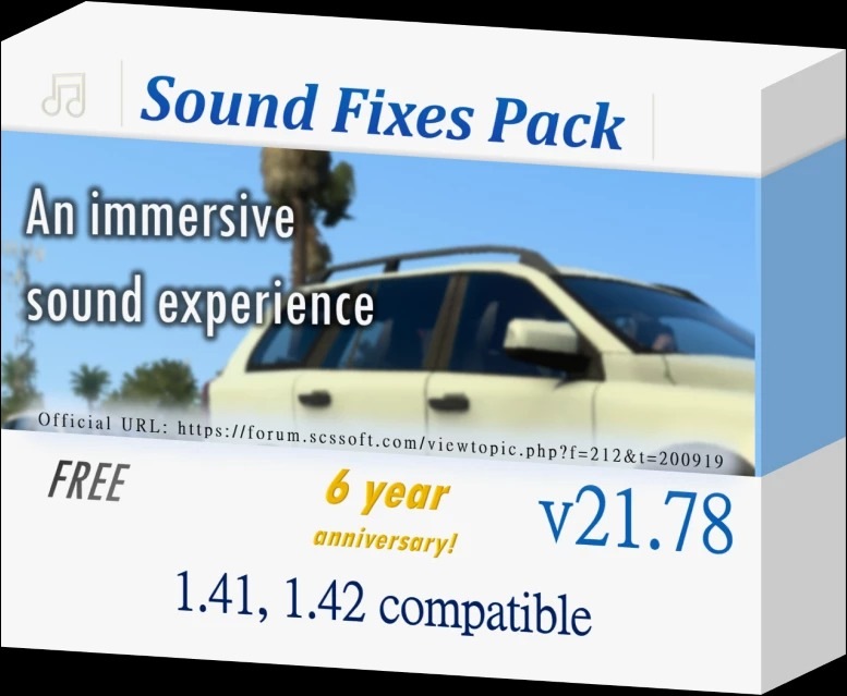 Ets2 Sound Fixes Pack V21 78 1 42 Ets 2 Mods Ets2 Map Euro Truck Simulator 2 Mods Download