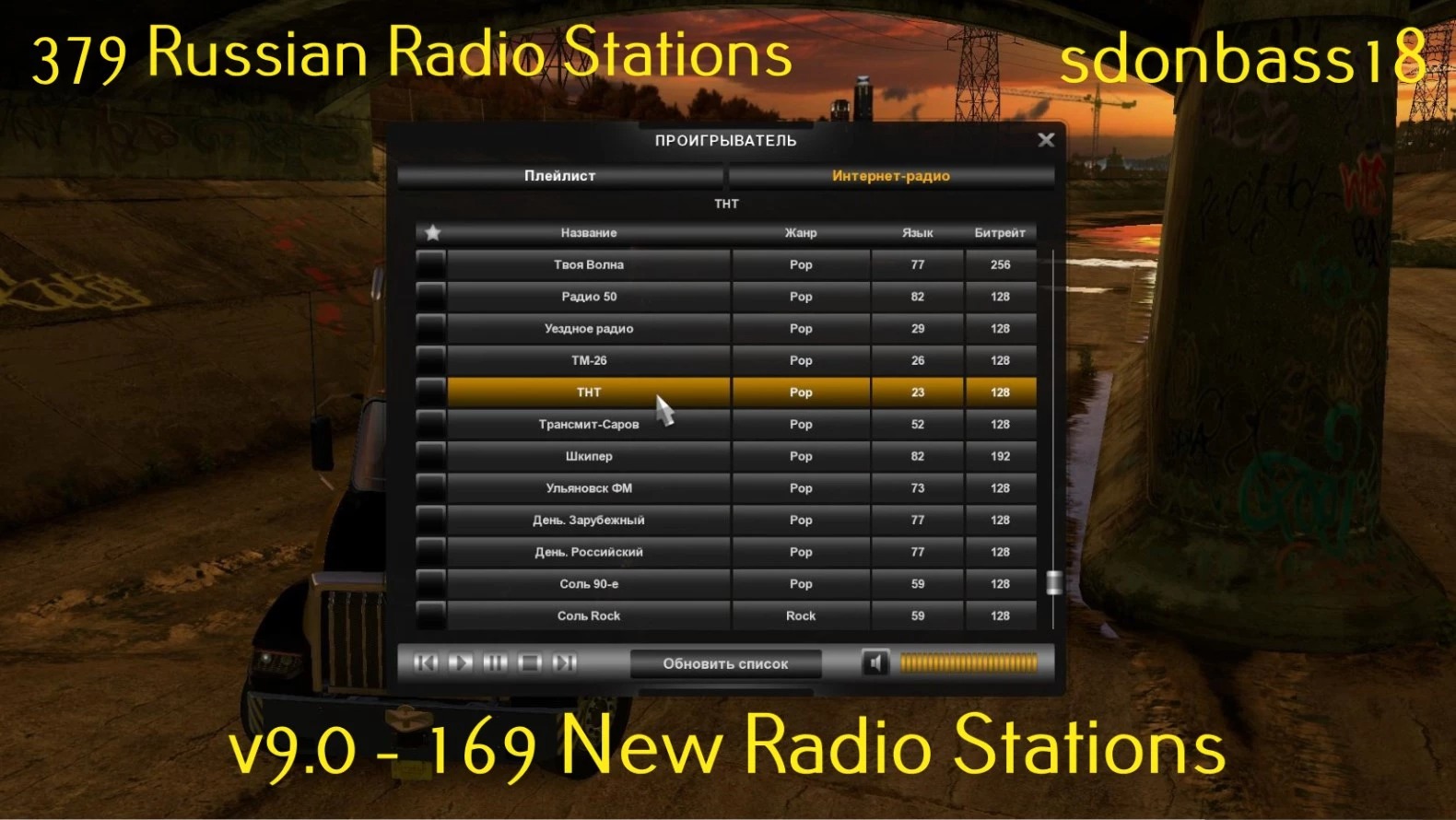 RUSSIAN RADIO STATIONS V ETS Mods Ets Map Euro Truck Simulator Mods Download