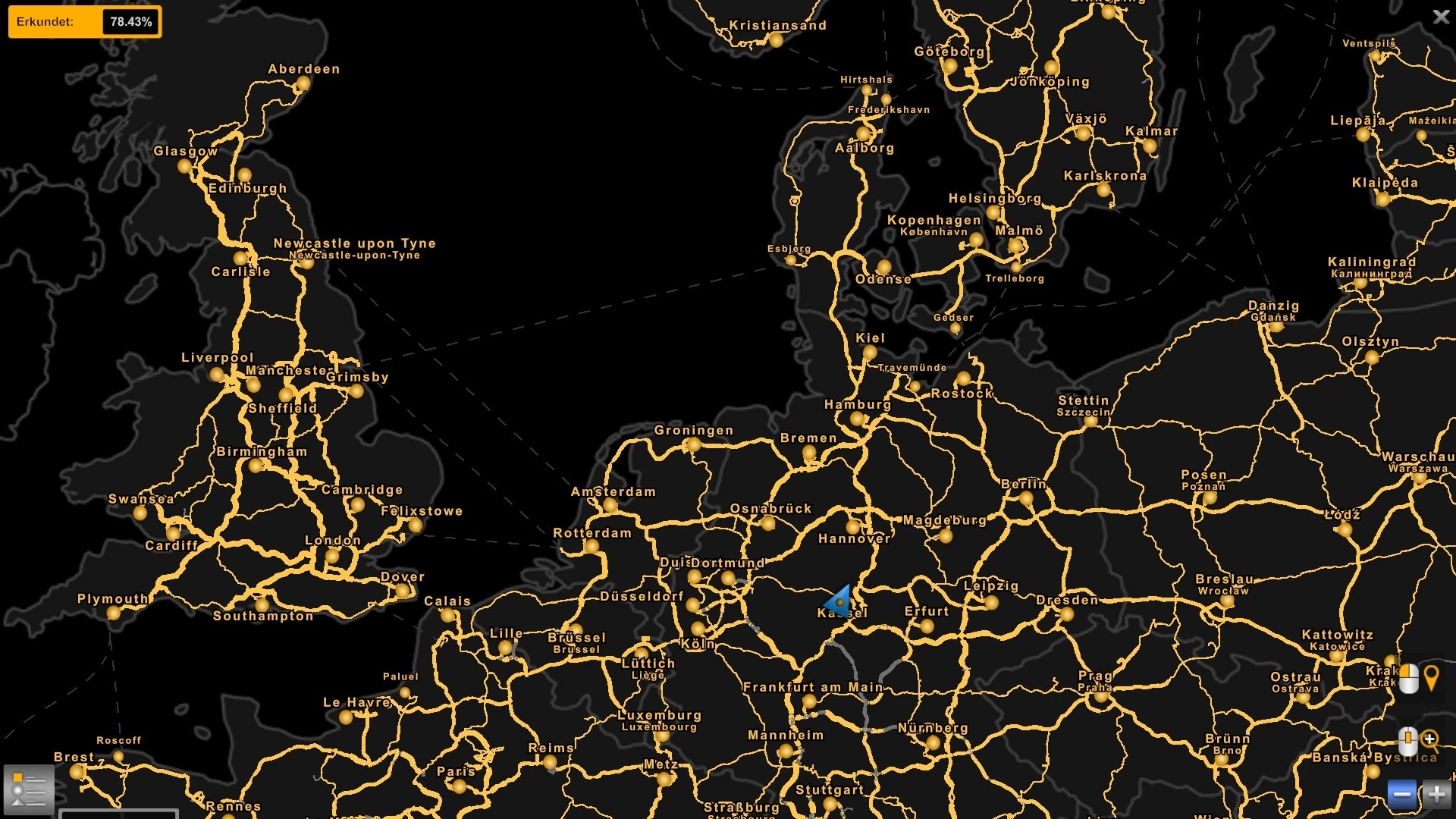 Ets 2 Full Map Full Screen Map V1.0 1.43 - Ets 2 Mods, Ets2 Map, Euro Truck Simulator 2  Mods Download