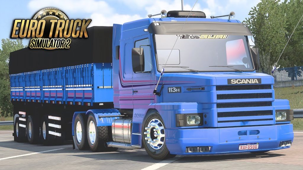 Caminhão Scania Bitruck Arqueada Qualificada Mods Ets2 1.43