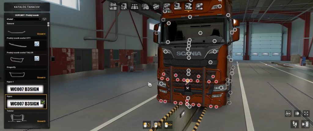 HYPRO BULLBAR ADDONS FOR SCANIA S R ETS Mods Ets Map Euro Truck Simulator