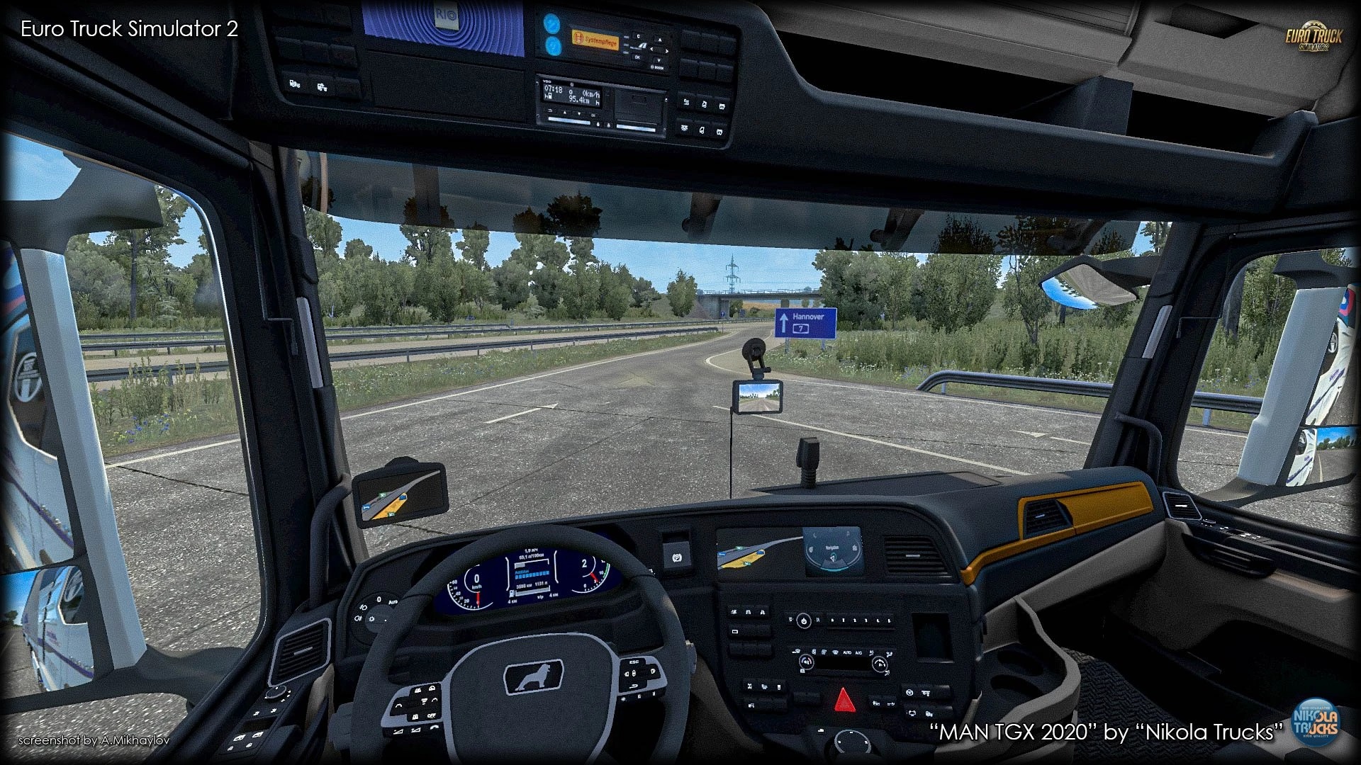 Man Tgx Gs New Generation Ets Mods Ets Map Euro Truck Simulator Mods Download