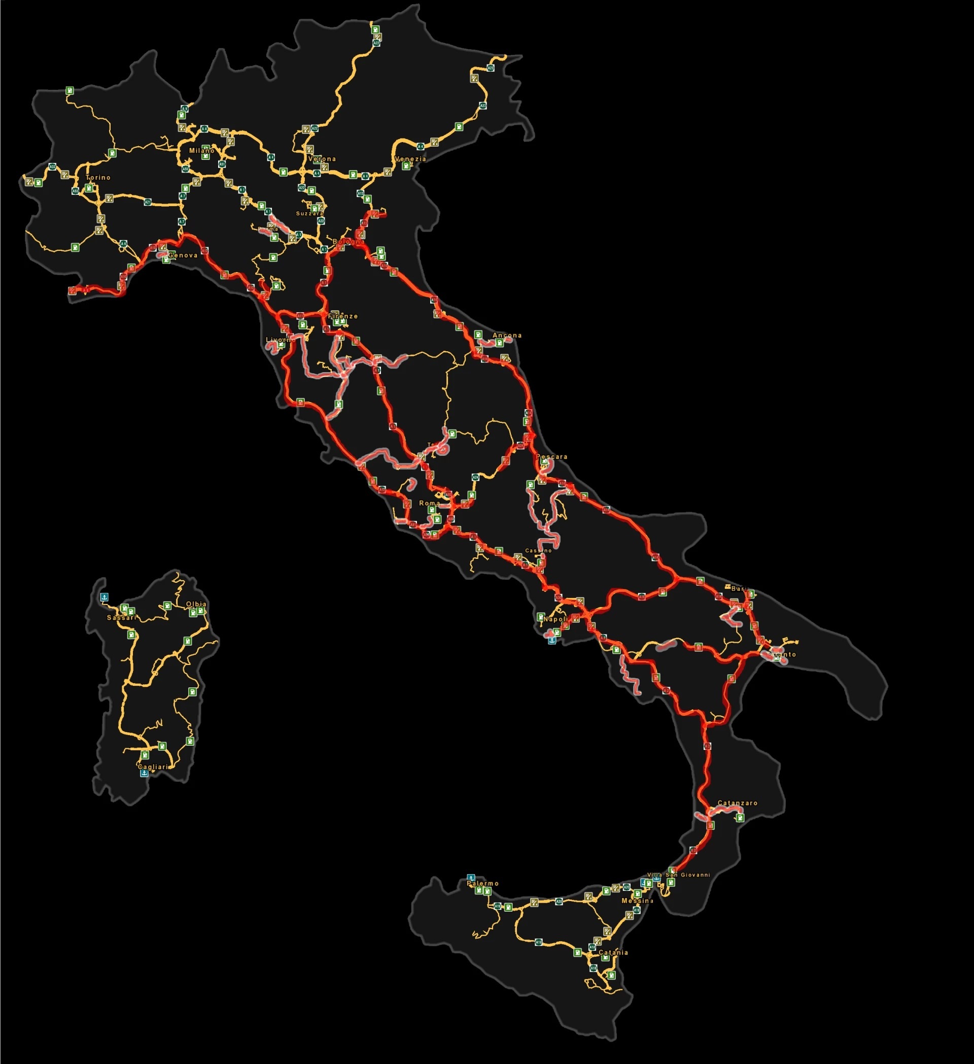 Addon promods italy map project