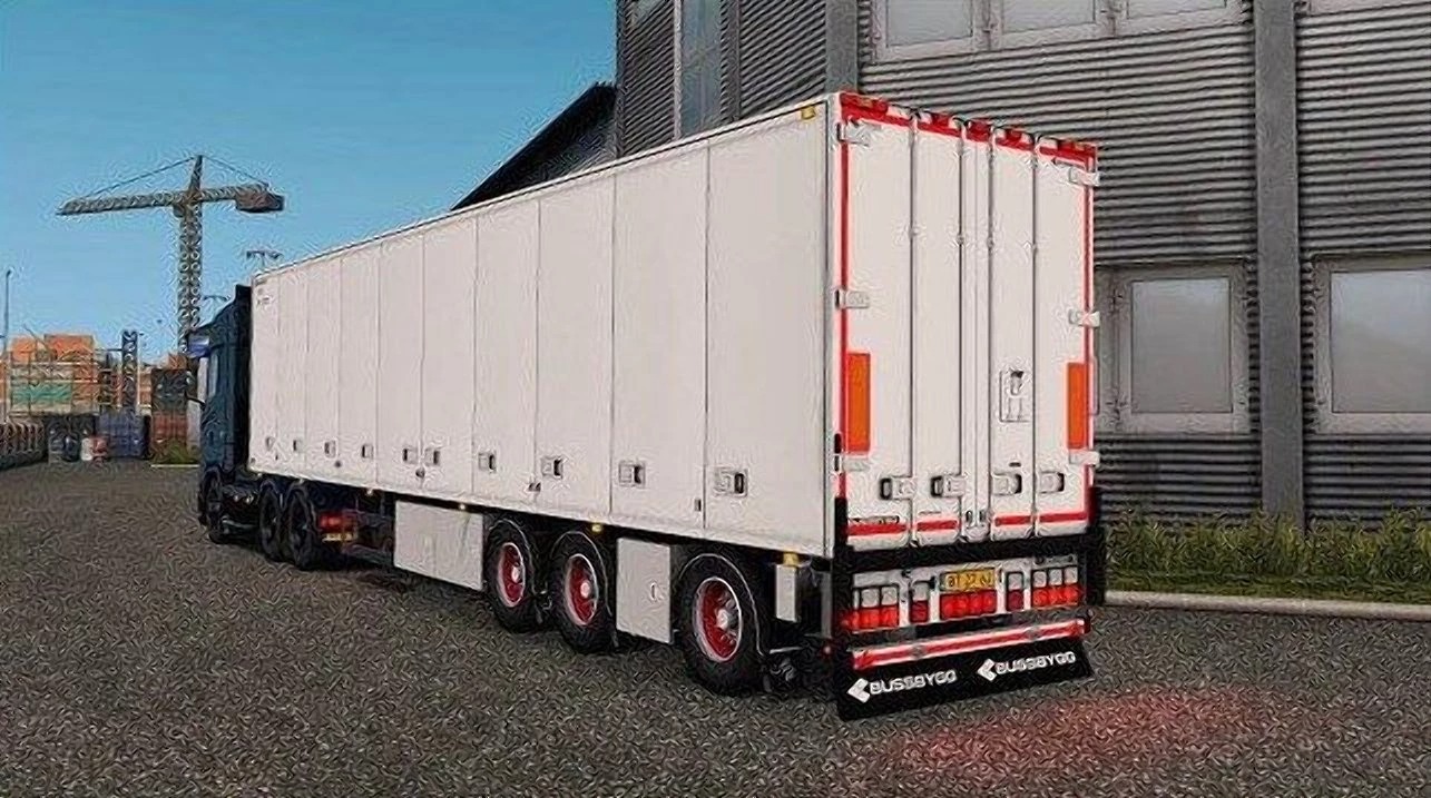 Трейлер в собственность ETS 2. ETS 2 1.45 прицепы Skins. Truck with Trailer. Euro Trailer.