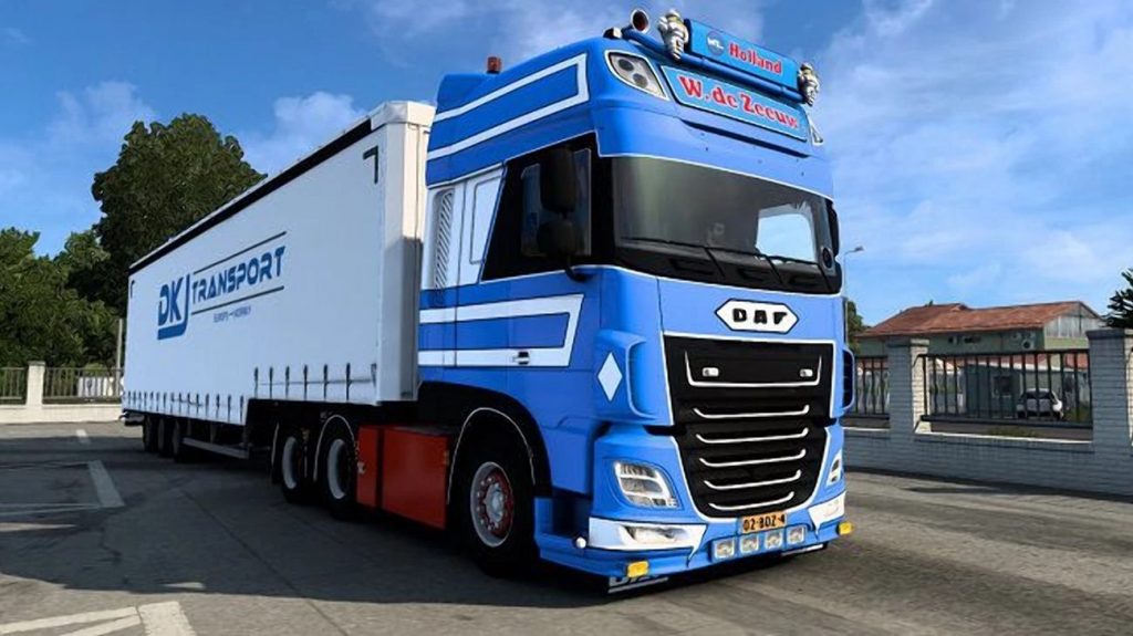 Daf Xf 116 William De Seeland Trailer V30 145 Ets 2 Mods Ets2 Map Euro Truck Simulator 2 0789