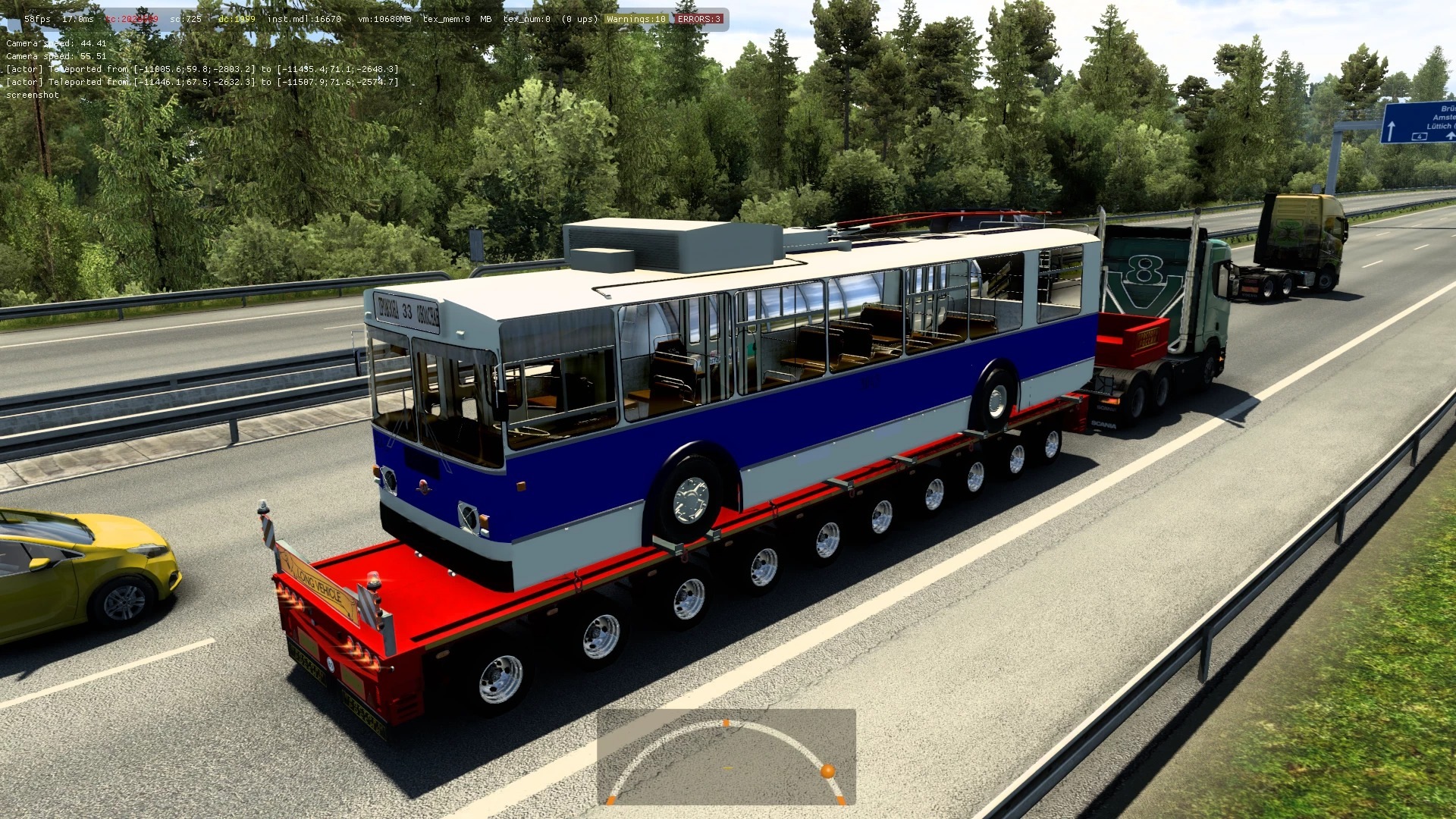 HEAVY TRAILERS FROM THE MAP RUSSIAN SPACES IN TRAFFIC ETS2 1.44 - 1.45 ...