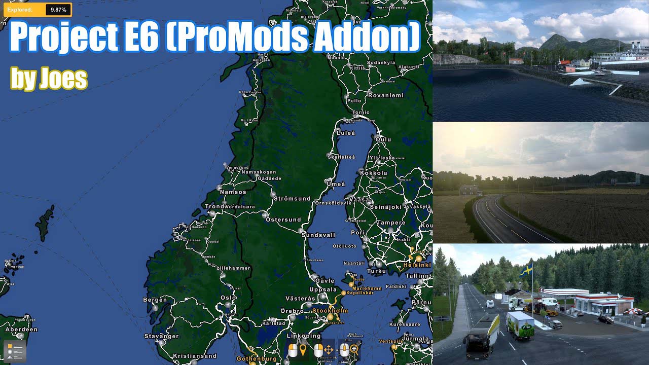 Карта promods ets 2