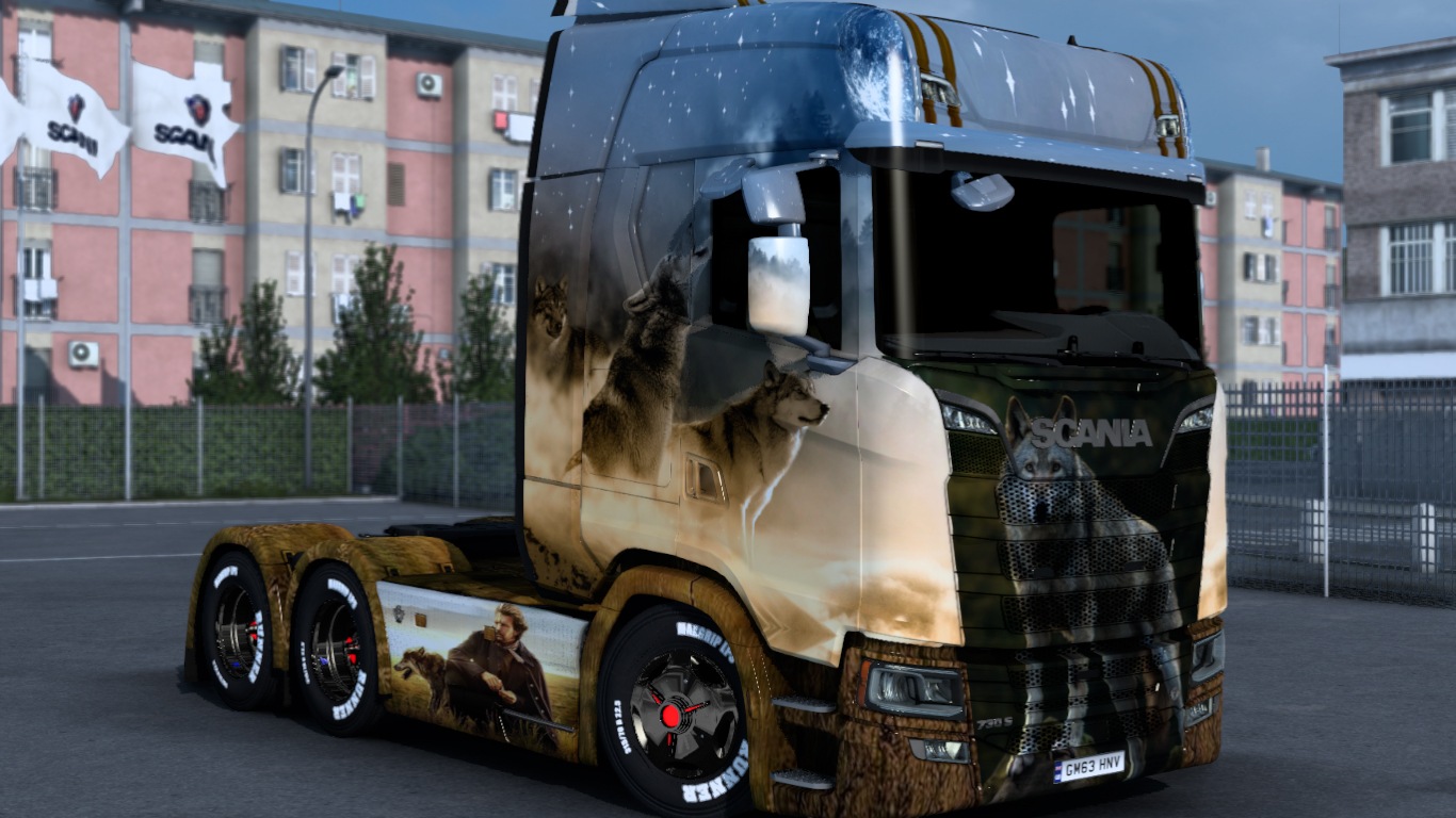 Scania Wolf Skin ETS Mods Ets Map Euro Truck Simulator Mods Download