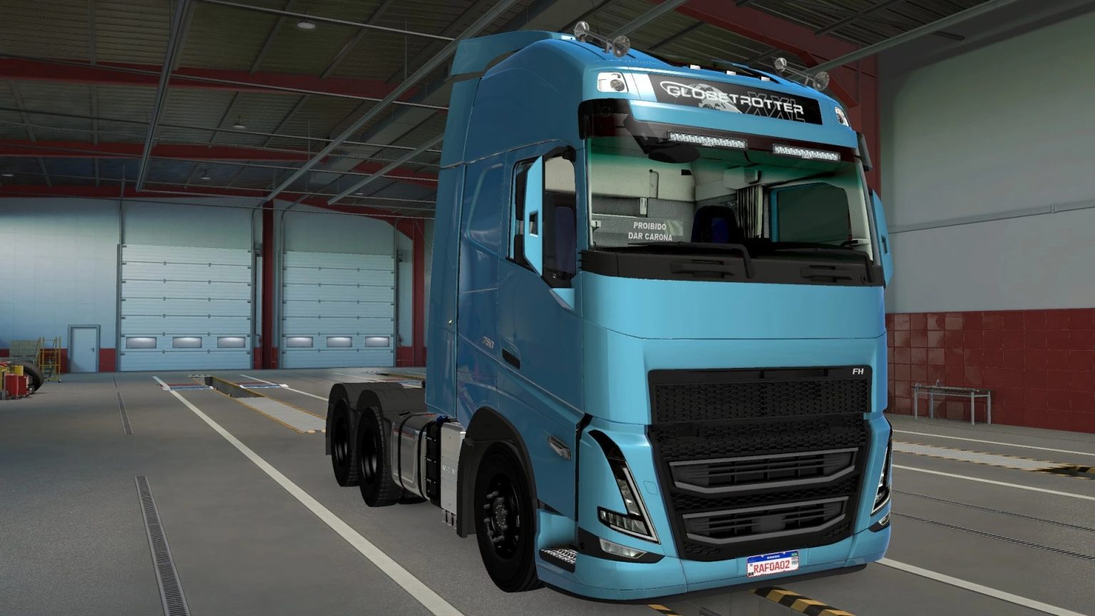 VOLVO FH5 2022 EDIT BR BY RAFAEL ALVES 1.46 ETS 2 mods, Ets2 map