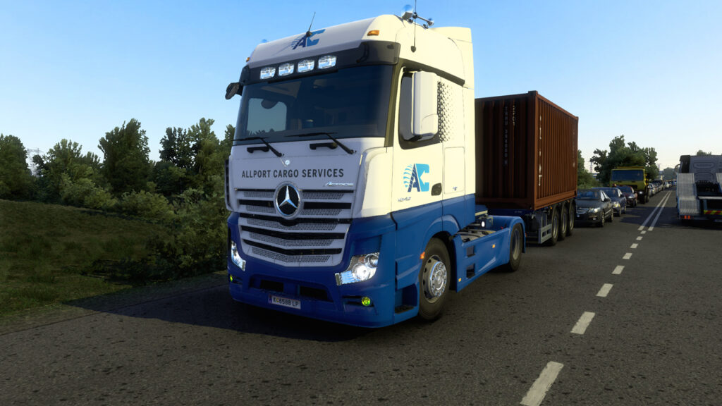 Mercedes Actros 1 Skin