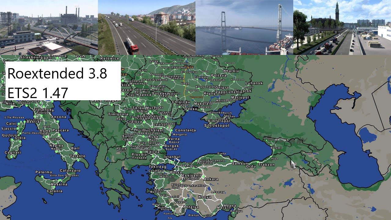 Карта румынии для етс 2