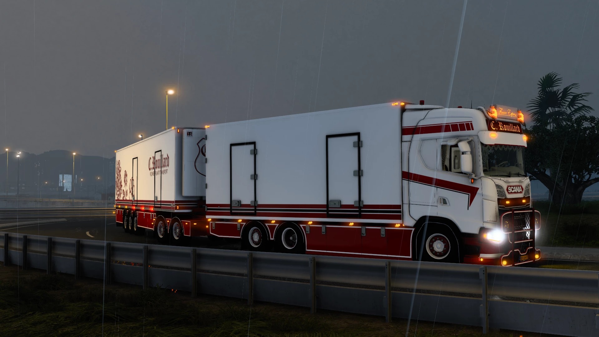 ETS SCANIA S VAN HERK STYLE COMBIE ETS Mods Ets Map Euro Truck Simulator