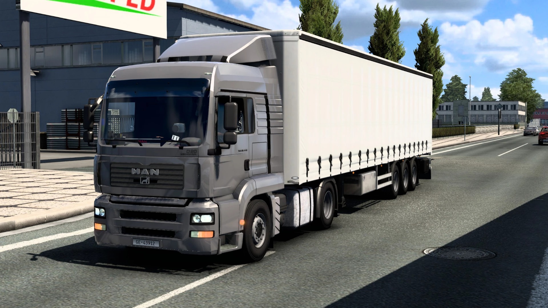 интерьер для man для euro truck simulator 2