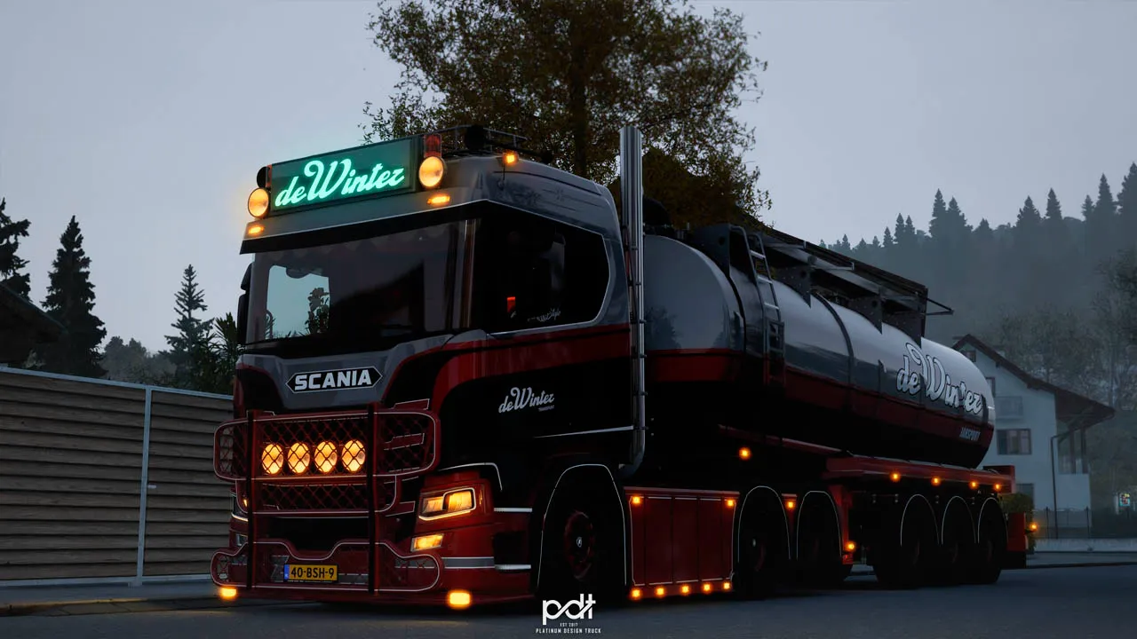Scania R500 + Trailer “de Winter” v4.0 1.60