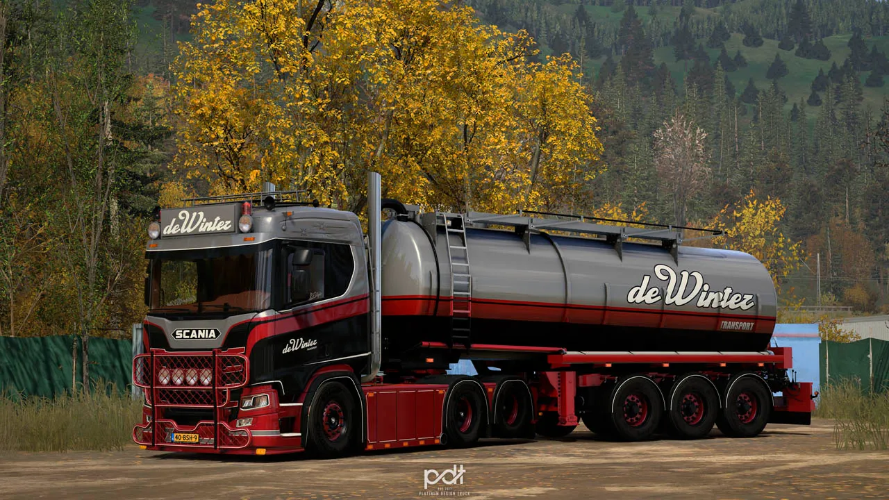 Scania R500 + Trailer “de Winter” v4.0 1.60 thumbnail 2