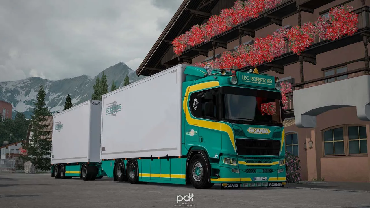 Scania R650 Leo Robertz KG + Trailer v9.0 1.60 thumbnail 2